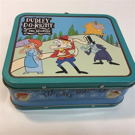 dudley do right metal lunch box|1962 DUDLEY DO.